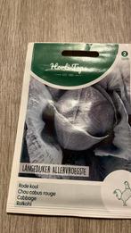 Rode kool zaden , horti tops langedijker,, Verzenden, Voorjaar, Volle zon, Zaad