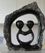 Beeld van serpentijn en marmer uit Zimbabwe., Antiek en Kunst, Ophalen of Verzenden