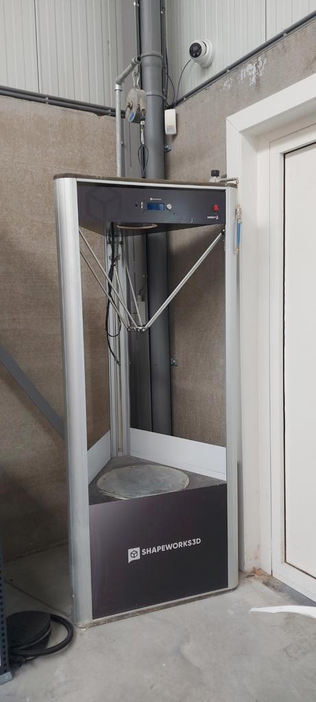 Delta Wasp 3D Printer - Klei Keramiek FDM, Computers en Software, 3D Printers, Gebruikt, Ophalen