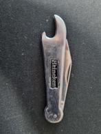 Heineken zakmesje/Flesopener., Ophalen of Verzenden, Gebruikt, Gebruiksvoorwerp