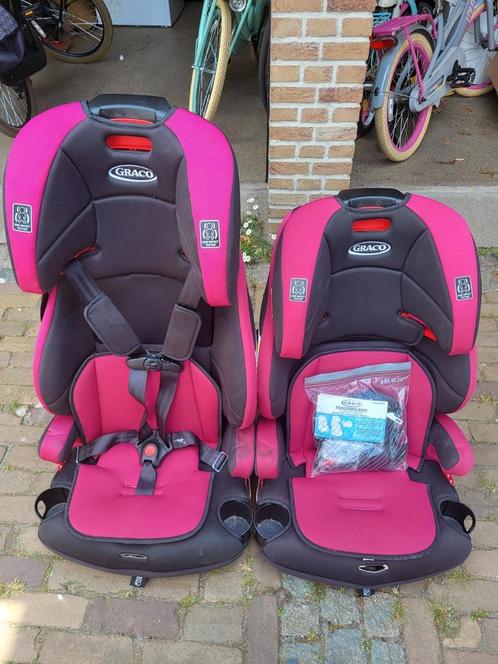 Graco Transitions/Wayz car seat/booster, Kinderen en Baby's, Autostoeltjes, Gebruikt, Graco, Autogordel of Isofix, Afneembare rugleuning