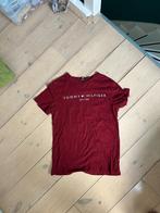 Bordeaux rood shirt Tommy Hilfiger maat 164, Ophalen of Verzenden, Shirt of Longsleeve, Jongen, Tommy Hilfiger