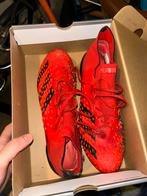 Rode Adidas Predator Voetbalschoenen - Maat 46, Ophalen of Verzenden, Gebruikt, Schoenen