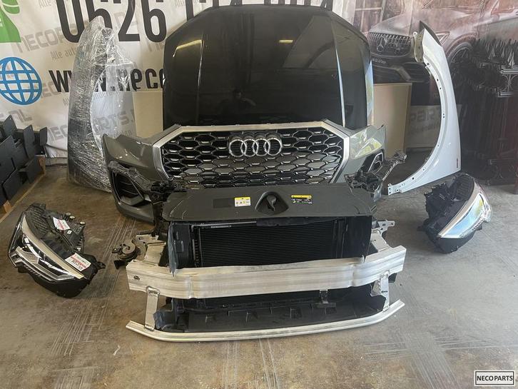 AUDI Q3 83A VOORKOP S LINE BUMPER MOTORKAP KOELERPAKKET, Auto-onderdelen, Carrosserie en Plaatwerk, Achterklep, Audi, Achter, Gebruikt
