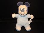 NICOTOY DISNEY MUIS BABY MICKEY MOUSE VELOURS ECRU, Verzenden, Nieuw, Overige typen