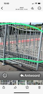 OPRUIMING B KEUS SIERPOORT INRIJPOORT  TUINPOORT, Tuin en Terras, Ophalen, 100 tot 150 cm, Nieuw, IJzer