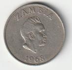 10  ngwee  1968  Zambia. km. 12, Postzegels en Munten, Munten | Afrika, Ophalen of Verzenden, Zambia, Losse munt