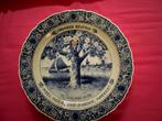 Wandbord delft blauw Prinses Beatrix, Ophalen of Verzenden