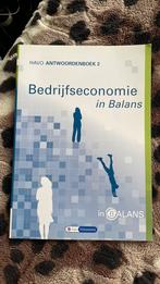 Bedrijfseconomie in Balans - antwoordenboek 2, Boeken, Nederlands, Ophalen of Verzenden, Tom van Vlimmeren; Sarina van Vlimmeren