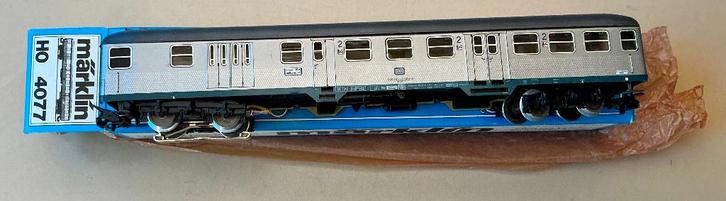 MäRKLIN H0 4077 PERS. RIJTUIG STUURSTAND  2.KLAS 1980 OVP, Hobby en Vrije tijd, Modeltreinen | H0, Nieuw, Wagon, Wisselstroom