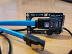 mSATA to SATA Riser Board Adapter with 7pin SATA3.0 Extensio, Computers en Software, Harde schijven, Intern, Verzenden, SATA, Nieuw