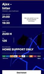 Ajax-intermilan f side kaart, Eén persoon