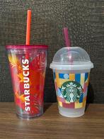 2 nieuwe Starbucks bekers tumblers beker cup met rietje, Huis en Inrichting, Keuken | Tupperware, Ophalen of Verzenden, Zo goed als nieuw