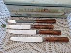 4 vintage messen van De Bruin Koek, Huis en Inrichting, Keuken | Bestek, Ophalen of Verzenden, Gebruikt