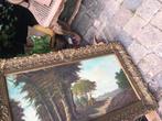 Oud schilderij met “ gouden” lijst, Ophalen