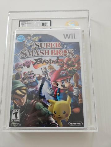 Wii NTSC UKG Graded 90 Super Smash Bros Brawl beschikbaar voor biedingen