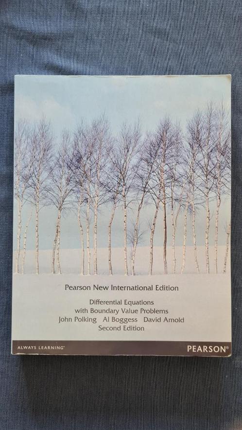 Differential Equations with Boundary Value Problems, Polking, Boeken, Studieboeken en Cursussen, Zo goed als nieuw, WO, Beta, Ophalen of Verzenden