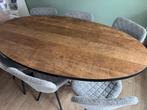 Eetkamertafel Borneo ovaal, Huis en Inrichting, Tafels | Eettafels, Ophalen, 100 tot 150 cm, 200 cm of meer, Zo goed als nieuw