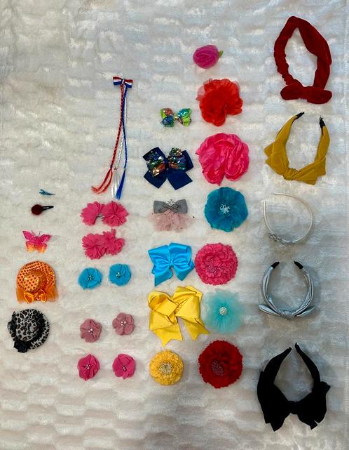 Groot haaraccessoires pakket, Sieraden, Tassen en Uiterlijk, Uiterlijk | Haarverzorging, Zo goed als nieuw, Ophalen of Verzenden