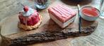 Nep taart kunst taartjesgebakjes feest tompouce, Ophalen of Verzenden, Nieuw, Poppenhuis