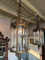2x Moderne & Antieke  lantaarnlamp hanglamp Porters Antwerp, Ophalen, Gebruikt, Glas