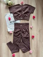 AYBL setje Empower Seamless maat xs/s bruin, Kleding | Dames, Sportkleding, AYBL, Bruin, Ophalen of Verzenden, Maat 34 (XS) of kleiner