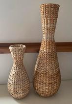 2 retro vazen (niet water-bestendig), Huis en Inrichting, Ophalen, Overige kleuren, Overige materialen, 50 tot 75 cm