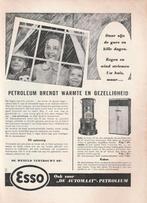Retro reclame 1954 Esso Automaat petroleum gezelligheid, Verzenden, Overige typen