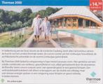 Thermae 2000 € 14,50 korting p.p. kortingsbon, Drie personen of meer, Kortingsbon, Spa of Sauna