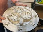 Kerstschaal met lichtmetalen accent, Overige materialen, Schaal, Rond, Ophalen of Verzenden