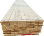 Aanbieding balken 5.0x10.0 cm / 4.5x9.5 cm / 5x10 cm, Doe-het-zelf en Verbouw, Hout en Planken, Ophalen, Nieuw, Balk, Vuren