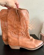 Te koop: Korte western/cowboy laarsjes, Kleding | Dames, Bruin, Lage of Enkellaarzen, Ophalen of Verzenden, Zo goed als nieuw
