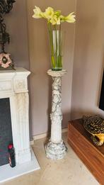 Antieken Marmeren sokkel/zuil, Huis en Inrichting, Woonaccessoires | Zuilen en Pilaren, Ophalen, Zo goed als nieuw