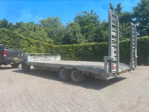 Veldhuizen Semi dieplader schamel 3 x1800 kg as 220 cm br !, Auto diversen, Aanhangers en Bagagewagens, Zo goed als nieuw, Ophalen