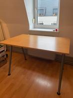 Eenvoudig bureau – verstelbare poten – €15, Huis en Inrichting, Ophalen, Zo goed als nieuw, Bureau