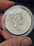 1 troy oz Maple leaf 1991 Canada, Verzenden, Zilver