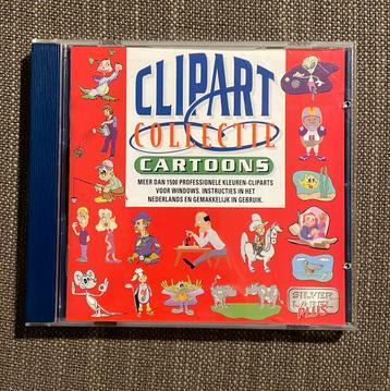 Clipart collectie - cartoons cd-rom beschikbaar voor biedingen