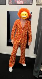 Carnaval outfit pak man hippie disco met pruik groovy suites, Kleding | Heren, Ophalen of Verzenden, Zo goed als nieuw, Zwart