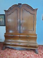 antiek gebogen hollandse kuifkast/ kabinet, Antiek en Kunst, Antiek | Meubels | Kasten, Ophalen