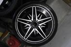 Orig. Mercedes c klasse 18 inch AMG velgen met winterset, Auto-onderdelen, Banden en Velgen, Ophalen, 18 inch, Velg(en), Winterbanden