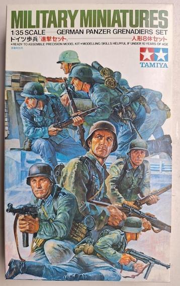 German panzer grenadier set - Tamiya 1/35 beschikbaar voor biedingen
