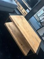 mango houten salon tafel, Huis en Inrichting, Tafels | Salontafels, 100 tot 150 cm, Zo goed als nieuw, Minder dan 50 cm, Rechthoekig