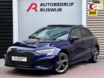 Audi A3 Sportback 40 TFSI e Edition RS zetels/B&O/Massage/Hu, Auto's, Audi, 12 maanden, Gebruikt, 4 cilinders, Blauw