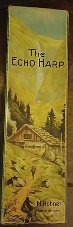 Vintage M. Hohner Echo Harp Mondharmonica, Ophalen of Verzenden