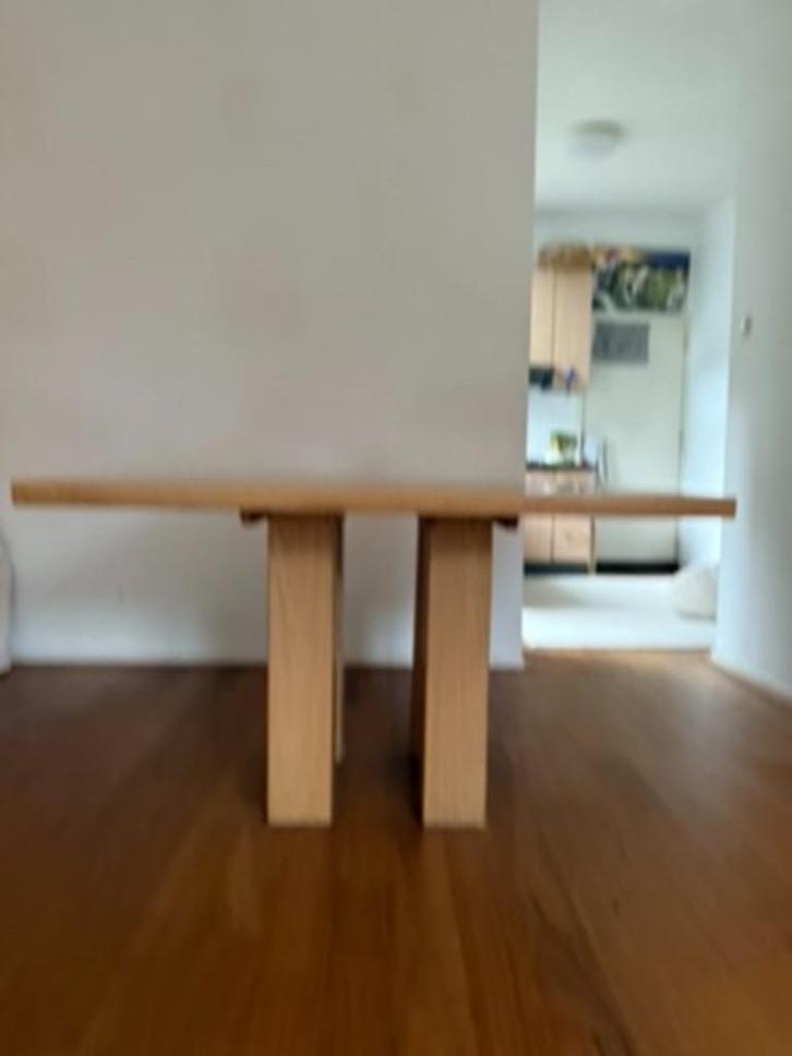 Massieve houten eettafel – 120x120 cm, Huis en Inrichting, Tafels | Eettafels, Gebruikt, 100 tot 150 cm, 100 tot 150 cm, Vier personen