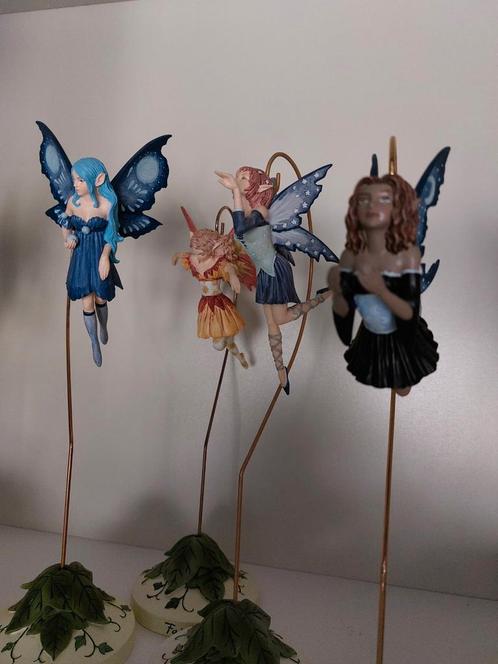 4x Amy Brown Fairy Diva elfje - Celestial Divas, Verzamelen, Beelden en Beeldjes, Zo goed als nieuw, Fantasy, Ophalen of Verzenden