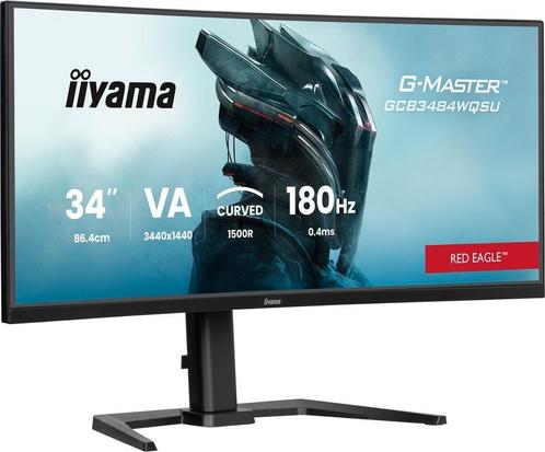 iiyama G-Master Black Hawk GCB3484WQSU-B1 34" Ultra Wide 4k, Computers en Software, Monitoren, Nieuw, 151 t/m 200 Hz, DisplayPort