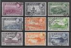 Ethiopie 1947-1955 Haile Selassie, Verzenden, Overige landen, Gestempeld
