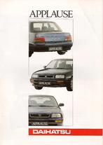 Folder Daihatsu Applause, 1991, Ophalen of Verzenden, Nieuw, Overige merken