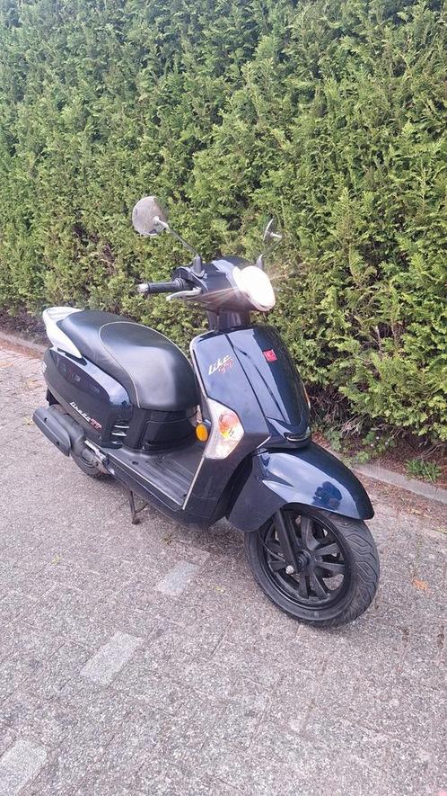 Kymco like tt met hoog stuur., Fietsen en Brommers, Scooters | Kymco, Gebruikt, Like, Maximaal 45 km/u, Benzine, Ophalen